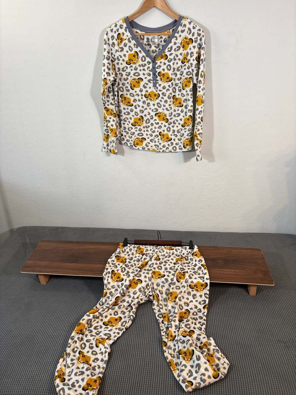 Disney The Lion King Simba Cheetah Print 2-Piece Pajama Set